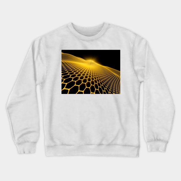 Graphene (C007/4954) Crewneck Sweatshirt by SciencePhoto